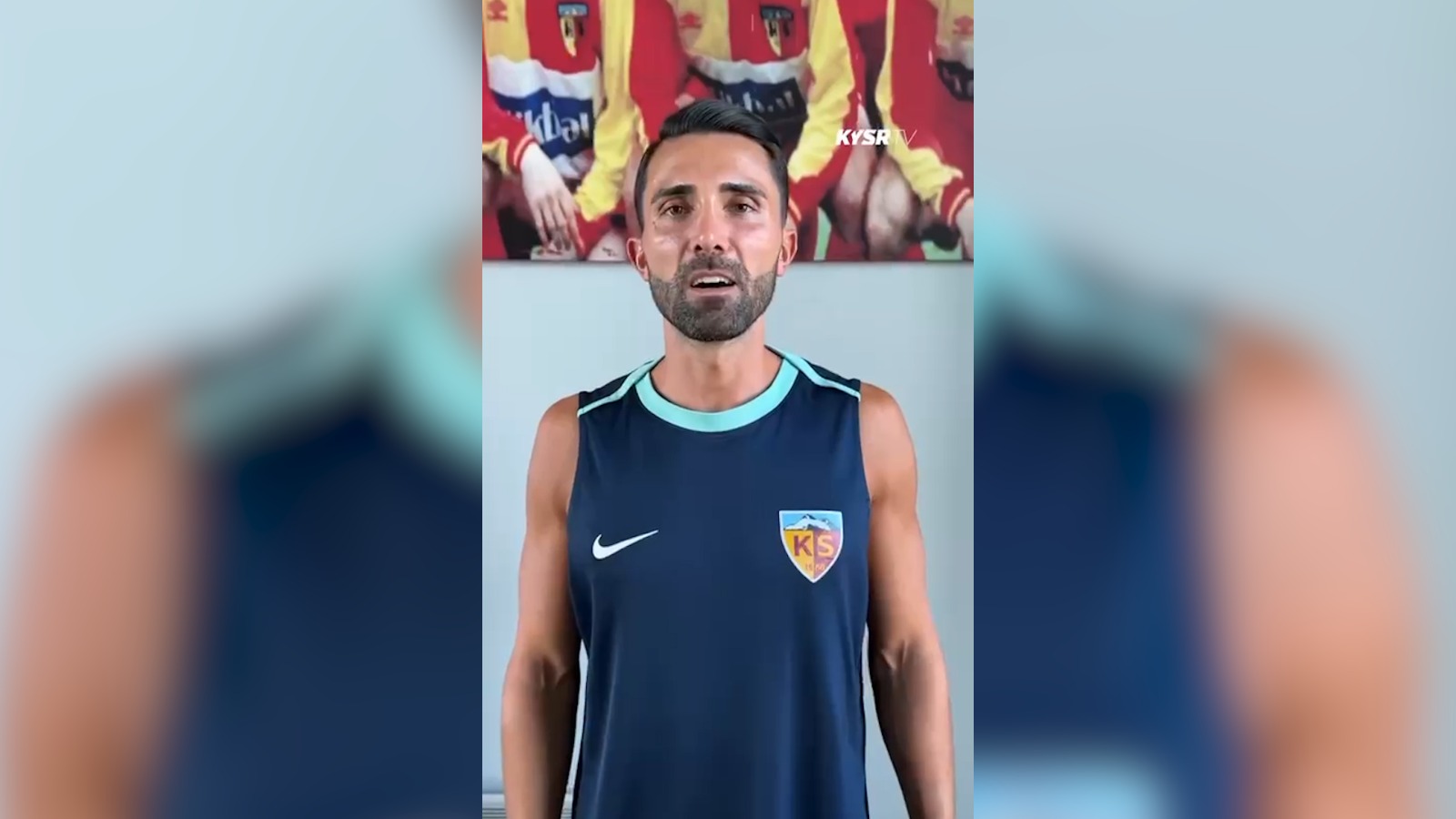 Kayserisporlu futbolculardan taraftara çağrı